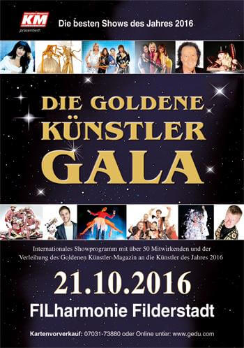 Die Goldene Künstler Gala 2016