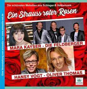 Ein Strauß roter Rosen 2020